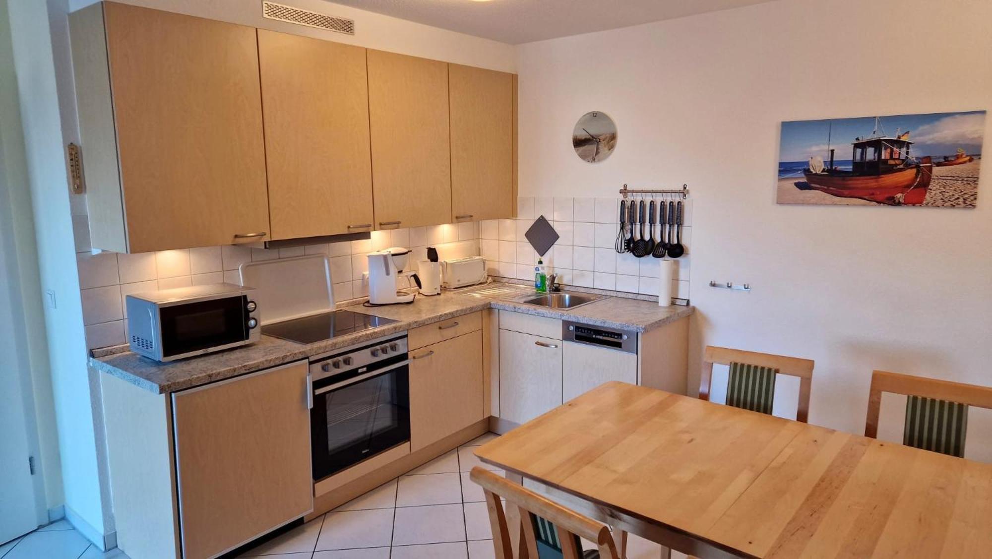 "Ab Zum Strand" Ferienwohnung Mit Balkon Цемпин Экстерьер фото