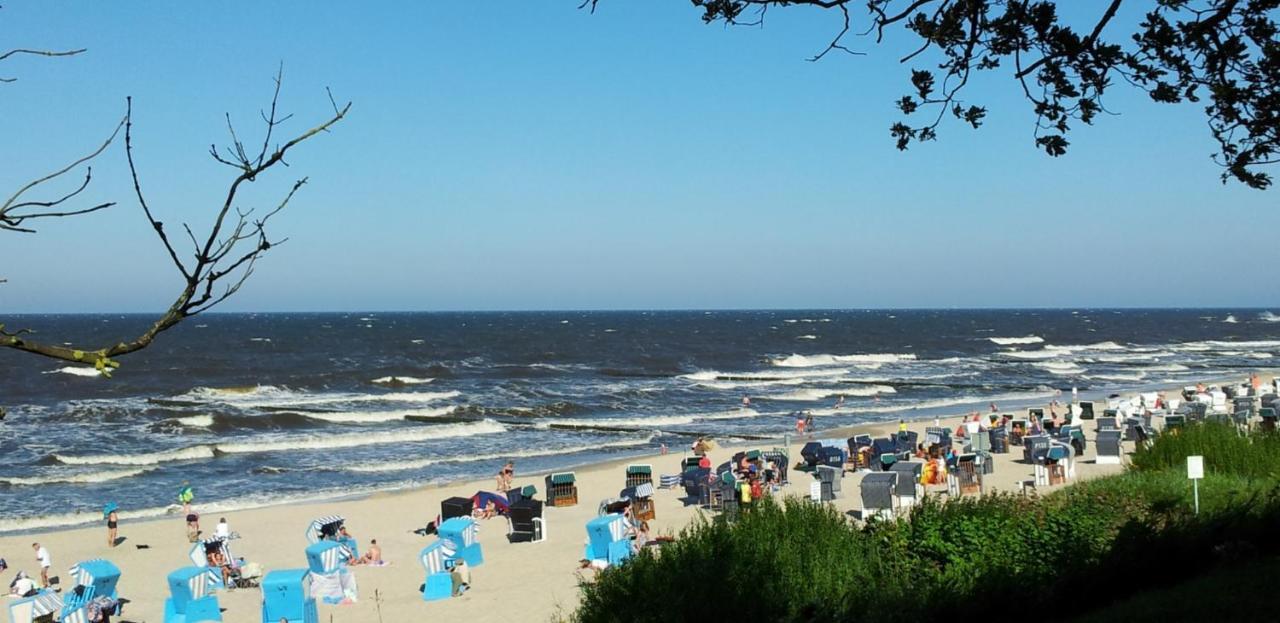 "Ab Zum Strand" Ferienwohnung Mit Balkon Цемпин Экстерьер фото